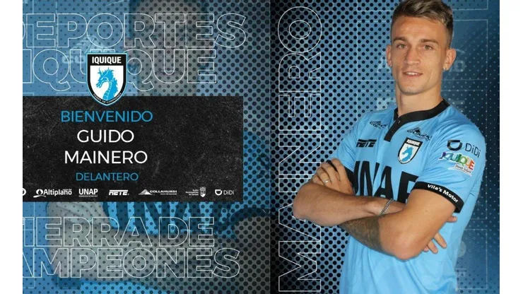 Guido Mainero ya se calzó la camiseta de Deportes Iquique