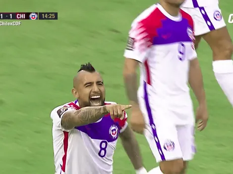 Arturo Vidal le da vida a la Roja con su clase goleadora
