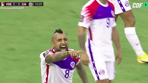 Arturo Vidal volvió a anotar para Chile