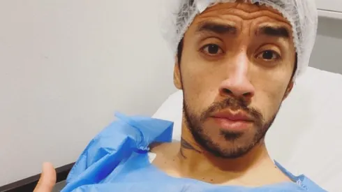 Puch publicó una imagen tras ser operado