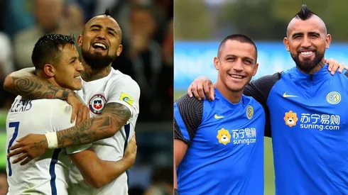 Arturo Vidal y Alexis Sánchez muestran su mejor cara en la selección chilena, mientras en Inter no reflejan toda su jerarquía