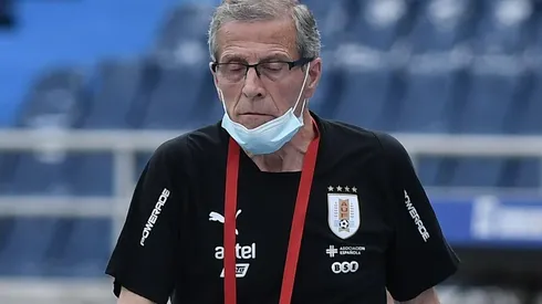 Óscar Tábarez entrenador de la selección uruguaya