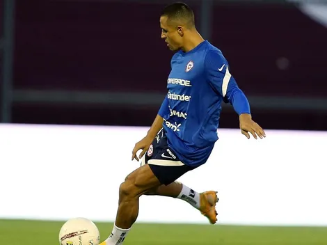 ¡Formación! Chile entrena con un activo Alexis