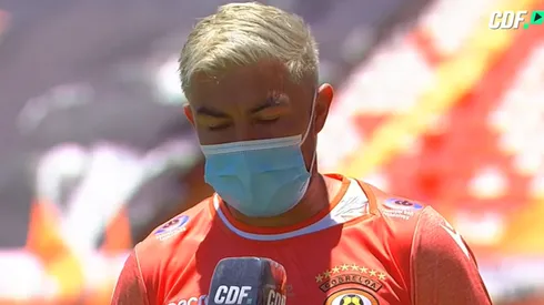 Nicolás Maturana se emocionó y se le quebró la voz entre sollozos tras el triunfo de Cobreloa.