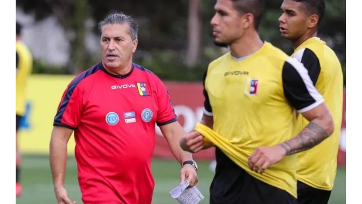 Venezuela no entrenó previo al duelo con Chile