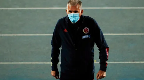 Carlos Queiroz ante Chile en el Estadio Nacional
