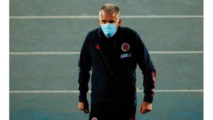 Carlos Queiroz ante Chile en el Estadio Nacional