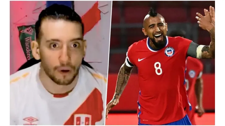 Desde el otro lado de la cordillera no podían creer el golazo que marcó Vidal.