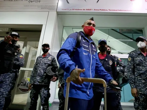 Vidal, Alexis y la Roja ya están en Venezuela