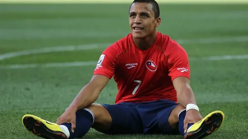 Alexis Sánchez jugó los cuatro partidos de Chile en el Mundial de Sudáfrica 2010, pero no pudo anotar