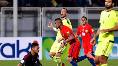 La Roja celebró ante Venezuela en el camino a Rusia 2018