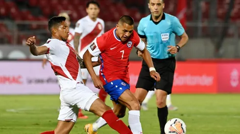 Alexis jugó un puñado de minutos ante Perú