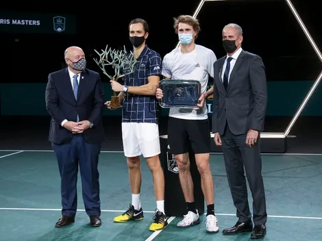 Días después de la final de París: Zverev y Medvedev vuelven a encontrarse