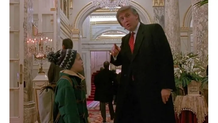 El magnate en ese tiempo era dueño del Plaza Hotel, donde se grabó la cinta.