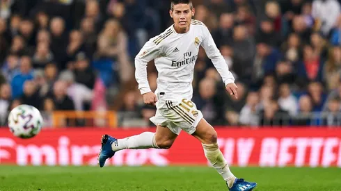 James no estaba a gusto en los merengues debido a su poca continuidad.