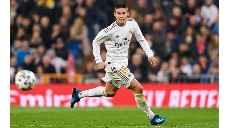 James no estaba a gusto en los merengues debido a su poca continuidad.