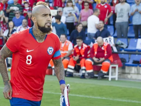Vidal fue confirmado como capitán de Chile contra Perú