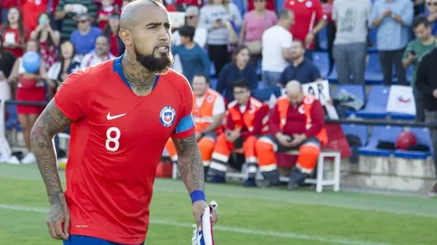 Arturo Vidal es el capitán de Chile contra Perú.