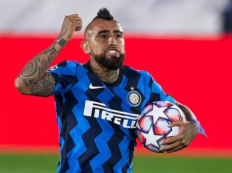 Inter de Milán se pone chileno y celebra doblete de Arturo Vidal
