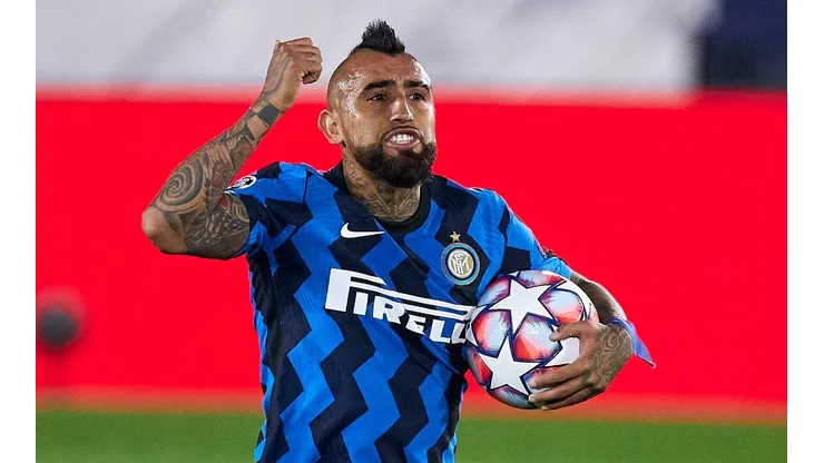 Arturo Vidal no ha podido marcar con el Inter de Milán esta temporada, pero ha celebrado por triplicado en las Eliminatorias para Qatar 2022