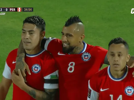 Video: Vidal amplía la ventaja de La Roja ante Perú