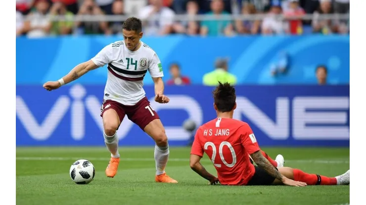 Mexicanos y coreanos se encontraron en Rusia 2018. Fue triunfo para los aztecas.