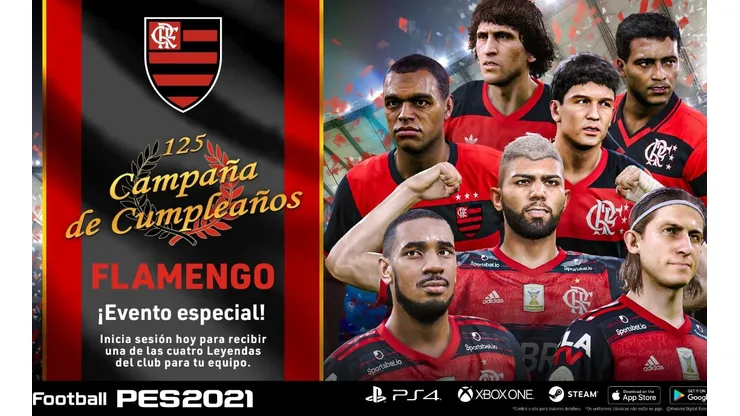 Leyenda de regalo en myClub de PES 2021