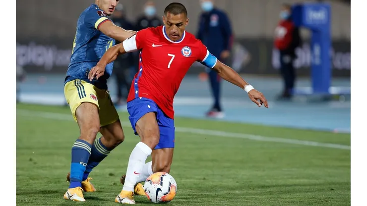 Alexis Sánchez es el goleador de Chile en las Eliminatorias Qatar 2022, con dos goles en dos presentaciones