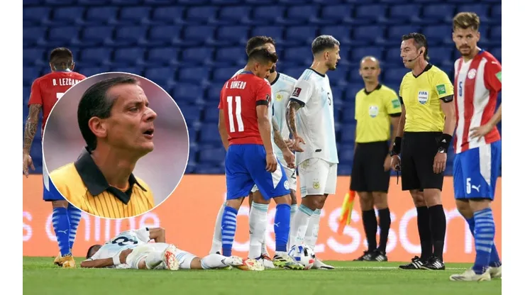Castrilli quedó furioso por el VAR en el empate de Argentina y Paraguay