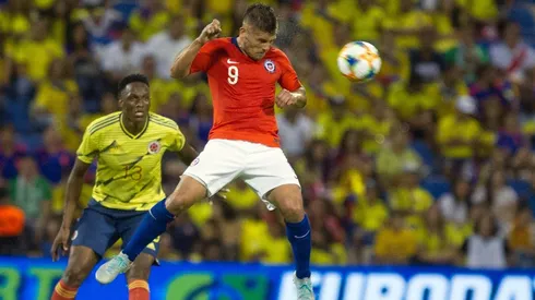 Diego Rubio totaliza nueve partidos por la selección chilena, sin goles