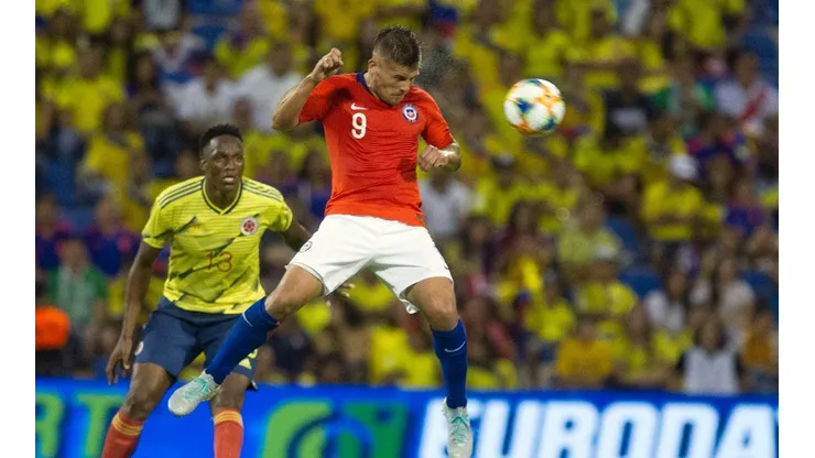 Diego Rubio totaliza nueve partidos por la selección chilena, sin goles