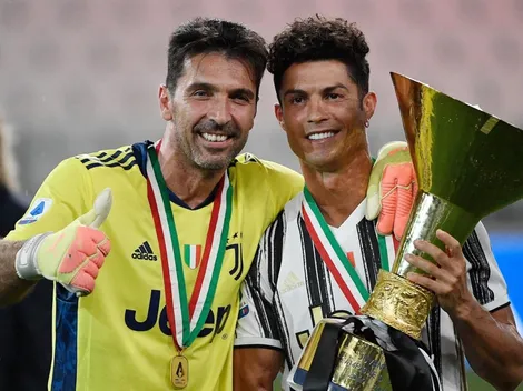 Buffon felicita a CR7 por alcanzar a Puskas y lo reta a superar a Pelé