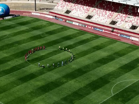 Curicó-UC: minuto de silencio en homenaje al Tanque Campos