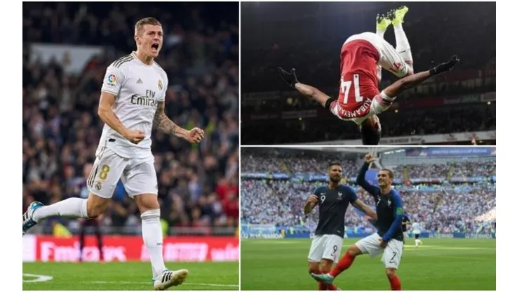 Kroos le tira un palo a Aubameyang y Griezmann
