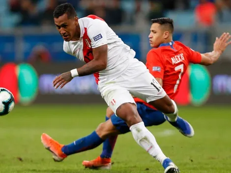 Renato Tapia calienta el clásico de Chile vs Perú