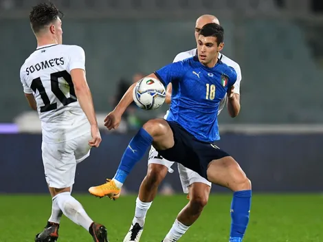 Goleada de Italia a Estonia con equipo B