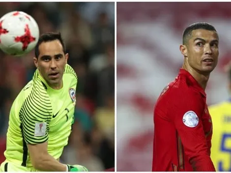 Cuando Claudio Bravo avergonzó a Cristiano Ronaldo