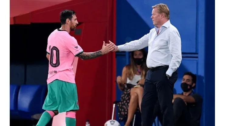 Koeman detalla la charla clave con Lionel Messi