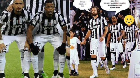 Patrice Evra sacó al pizarrón a Arturo Vidal con su pasado en la Juventus. El ex defensor francés es un chistosito