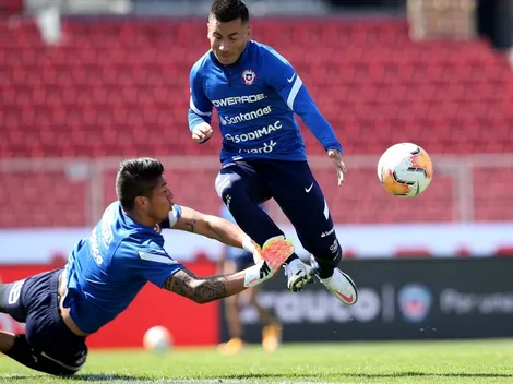 Chile definirá formación esta noche en el Estadio Nacional