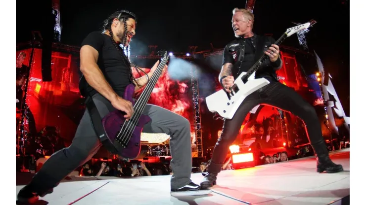 El último paso de Metallica por Chile fue en la edición 2017 de Lollapalooza.