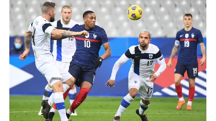 Francia con sus figuras no pudo ante Finlandia