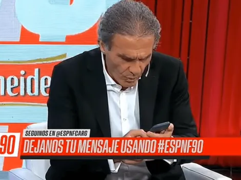 El cocoroco Ruggeri y un "incómodo" llamado en vivo a su teléfono