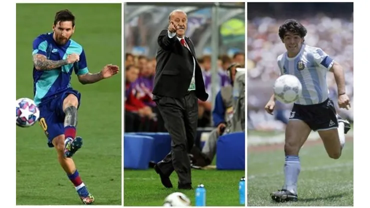 El DT campeón mundial en Sudáfrica 2010 no tiene dudas de la calidad de Messi.