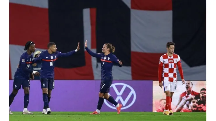 Francia viene de derrotar a Croacia por la Nations League.