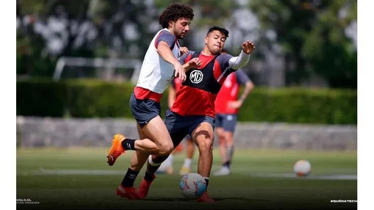 Maxi Falcón está listo para debutar en Colo Colo