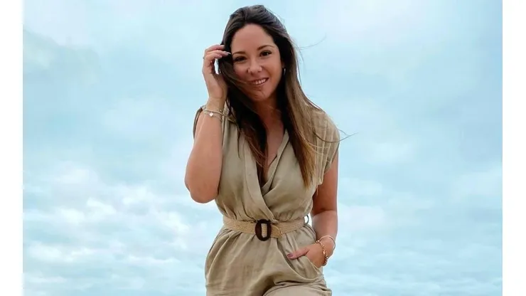 Kel Calderón en la localidad de Bahía Inglesa.