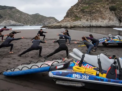 Promesas del surf participaron del Red Bull Surf Performance Camp