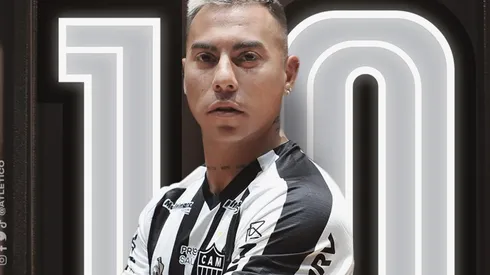 Eduardo Vargas, oficialmente el 10 de Atlético Mineiro.