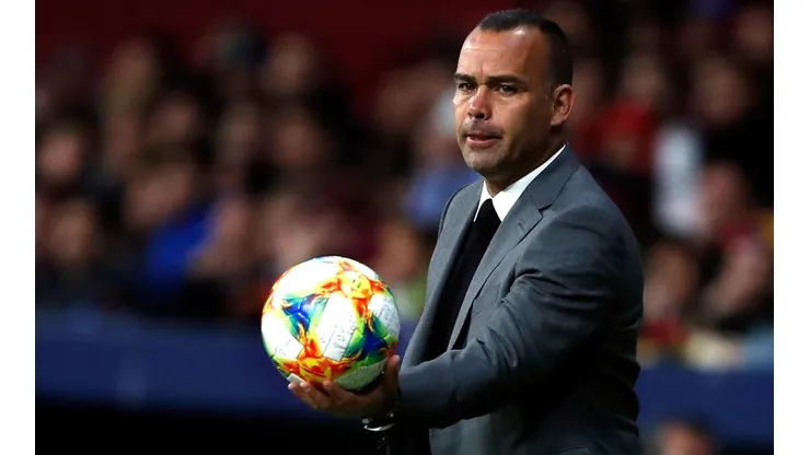 Rafael Dudamel al mando de la selección venezolana en la Copa América